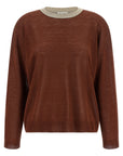 Brunello Cucinelli Brunello Cucinelli Dazzling Collar Sweater