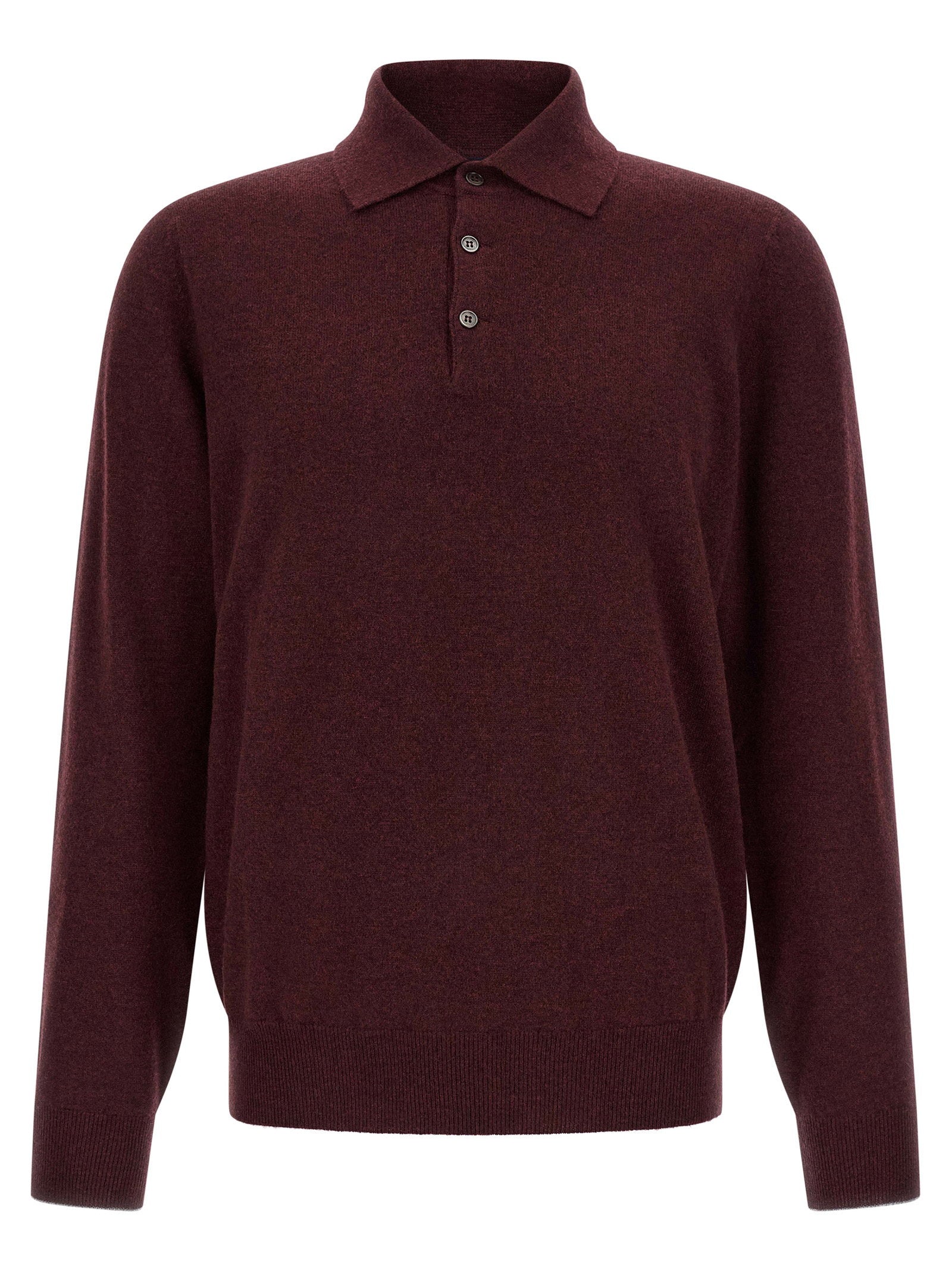 Brunello Cucinelli Brunello Cucinelli Cashmere Knit Polo Shirt