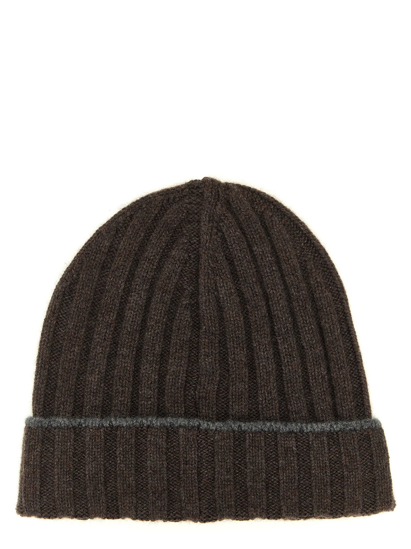 Brunello Cucinelli Brunello Cucinelli Cashmere Turn-up Beanie