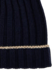Brunello Cucinelli Brunello Cucinelli Contrast Line Beanie