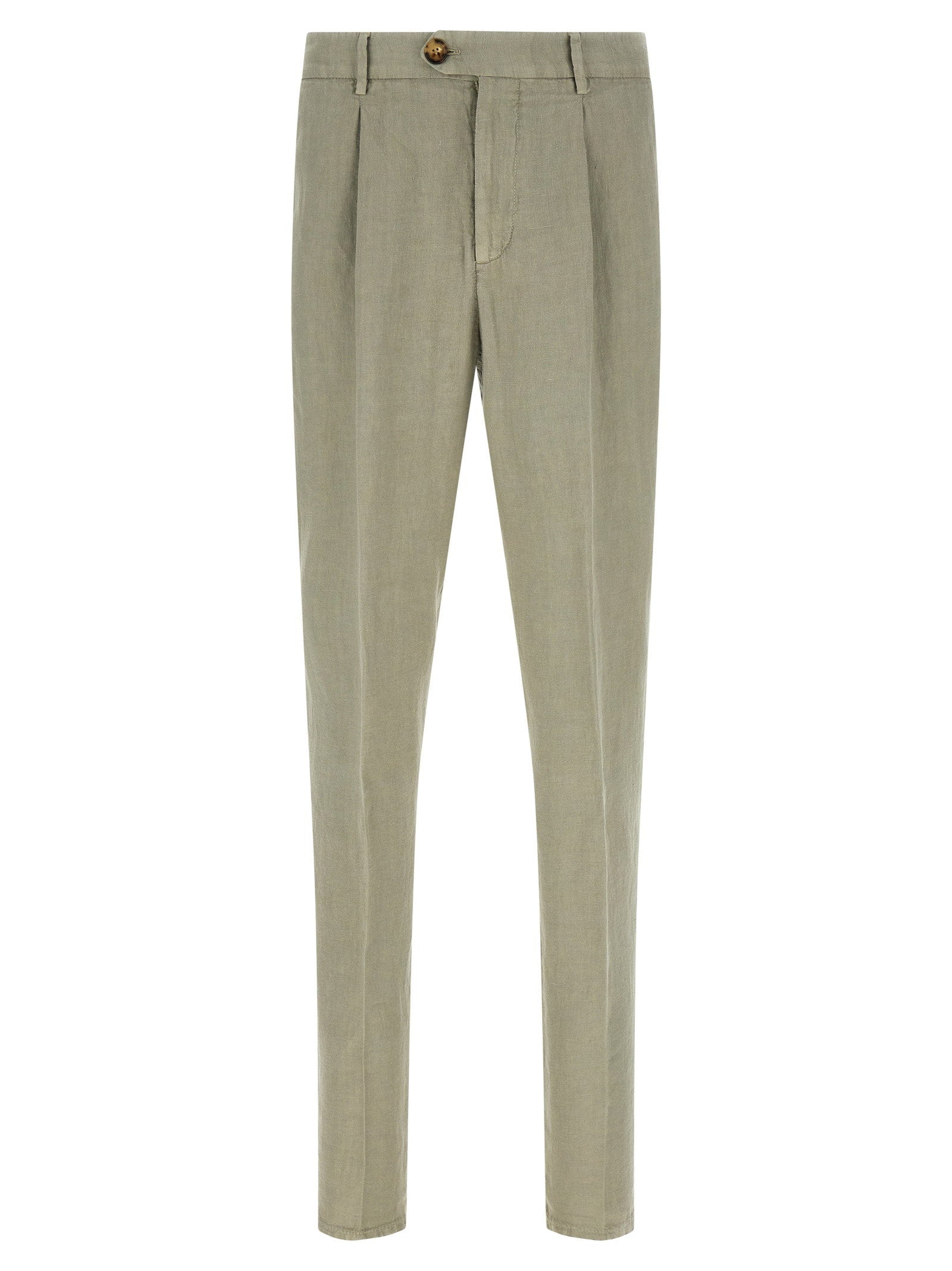 Brunello Cucinelli Brunello Cucinelli Linen Gabardine Trousers