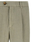 Brunello Cucinelli Brunello Cucinelli Linen Gabardine Trousers