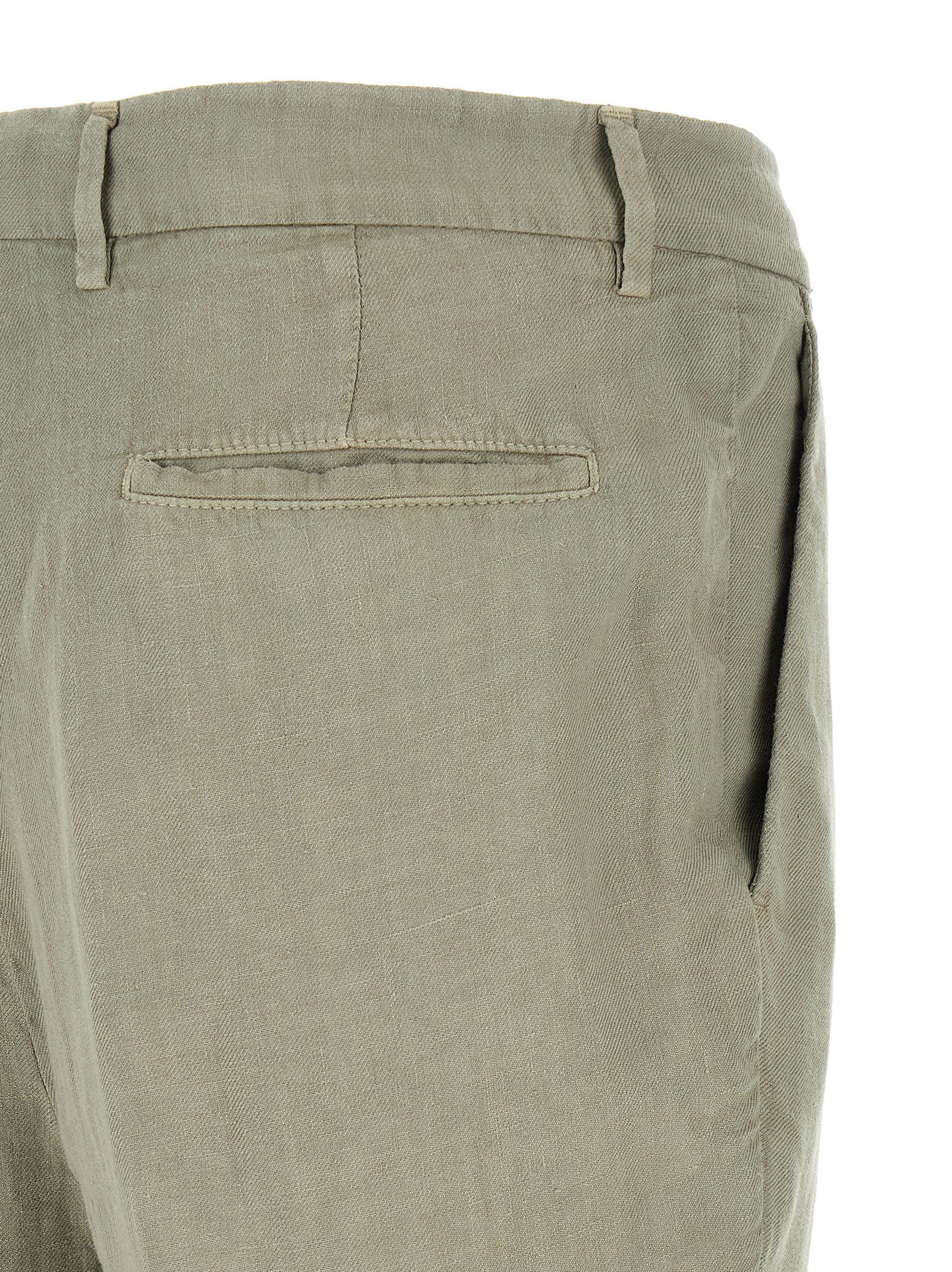 Brunello Cucinelli Brunello Cucinelli Linen Gabardine Trousers