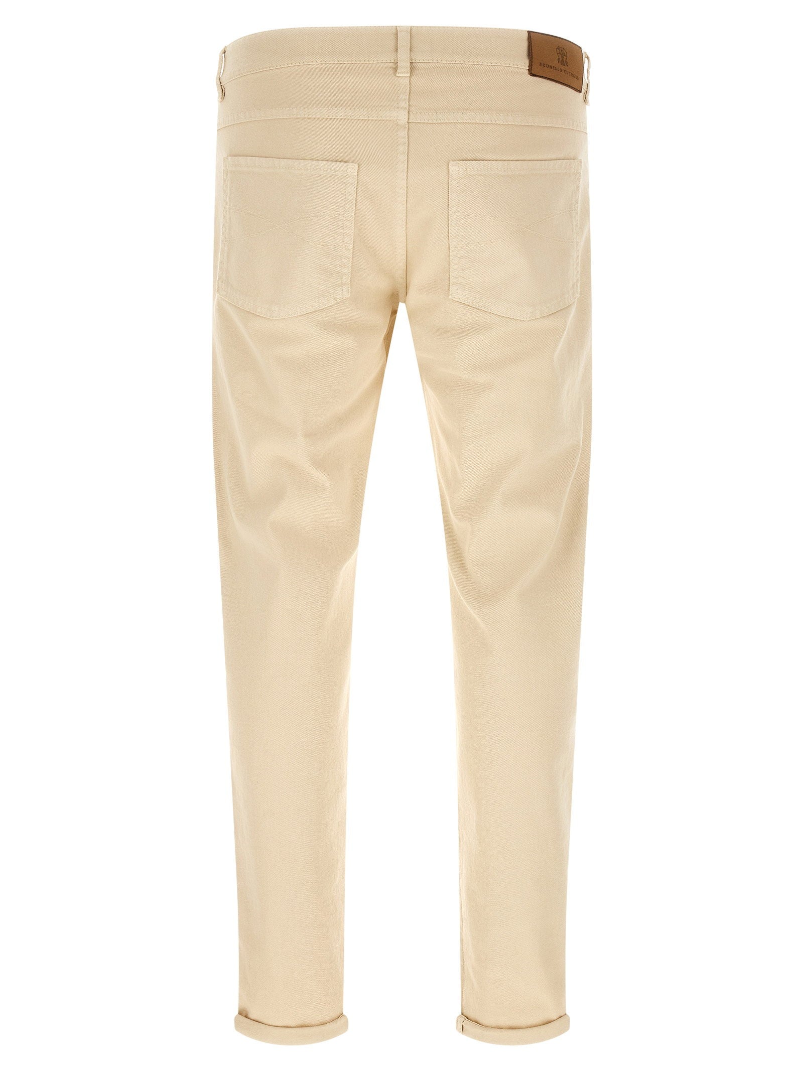 Brunello Cucinelli Brunello Cucinelli Logo Embroidery Jeans