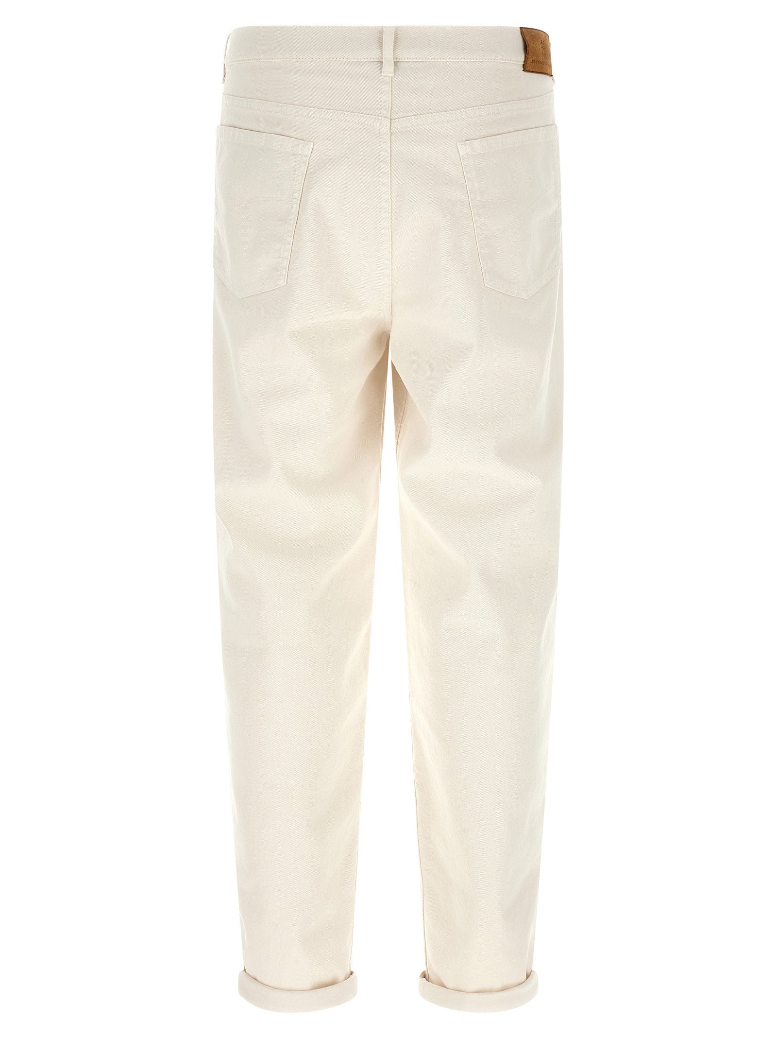 Brunello Cucinelli Brunello Cucinelli Garment-dyed Denim Jeans