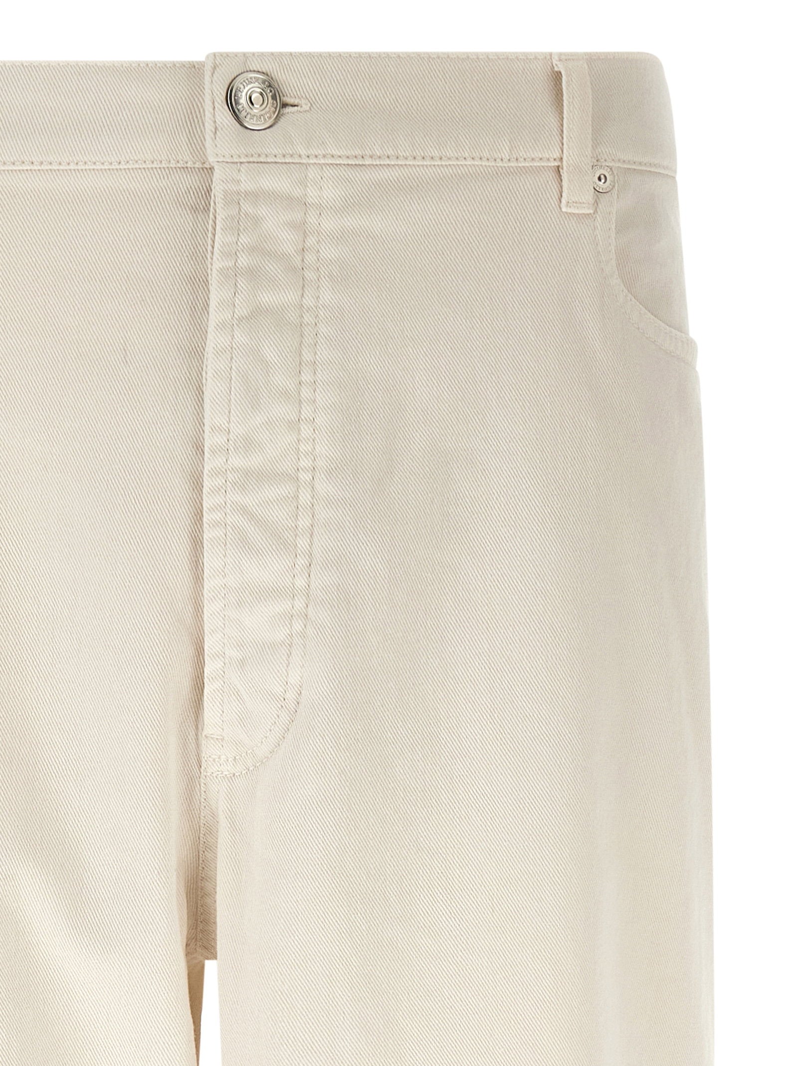 Brunello Cucinelli Brunello Cucinelli Garment-dyed Denim Jeans