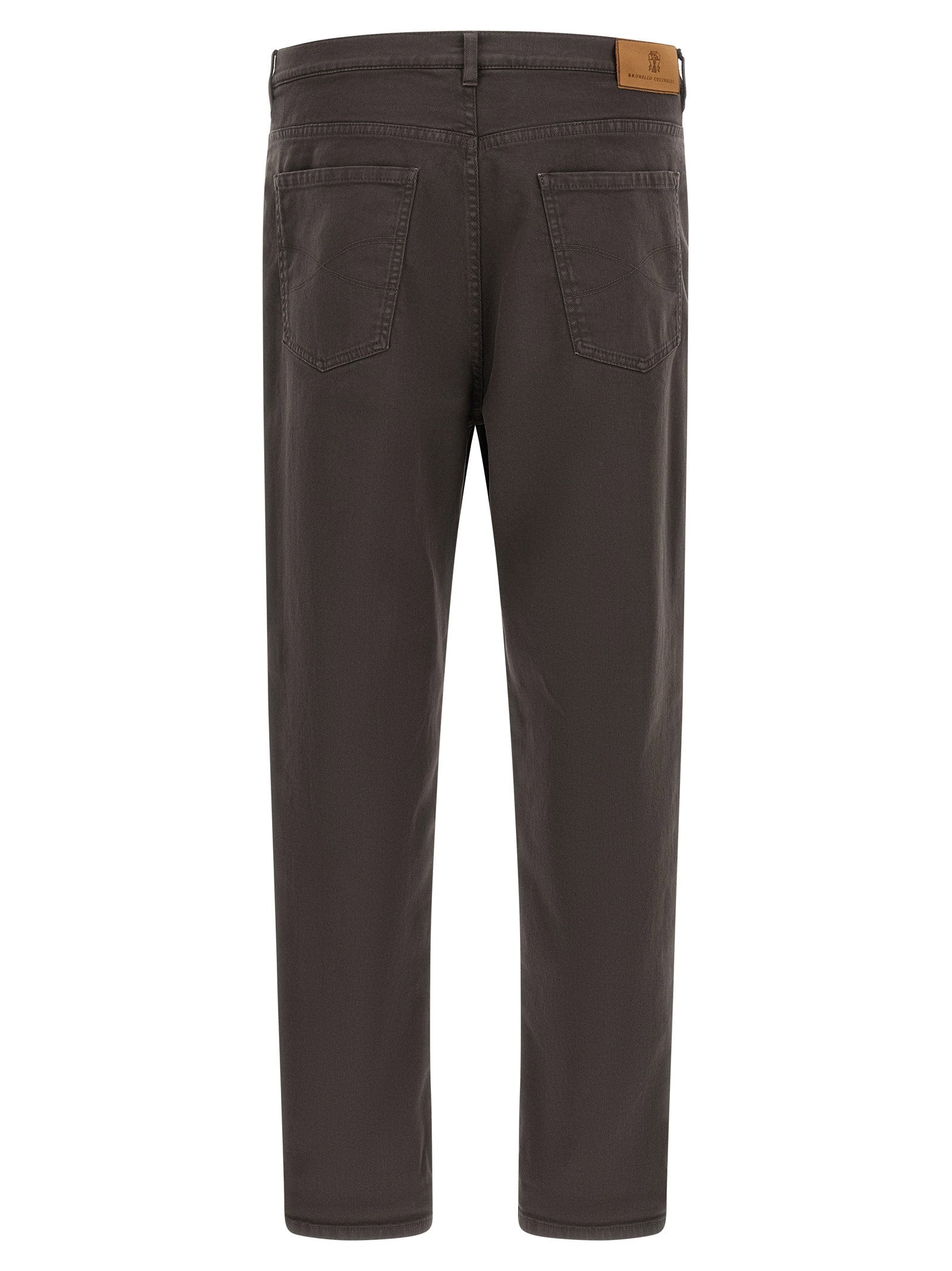 Brunello Cucinelli Brunello Cucinelli Garment-dyed Denim Jeans