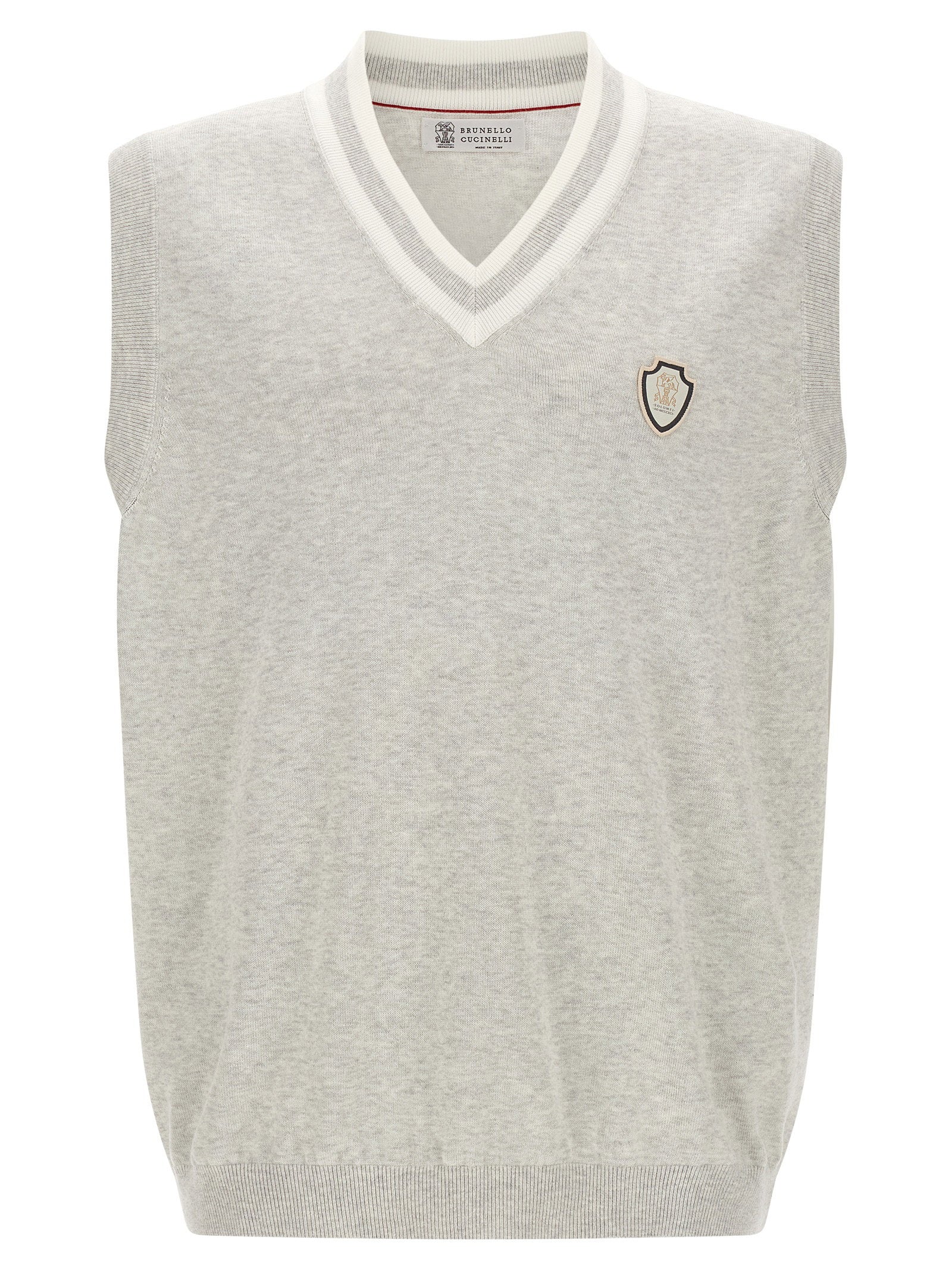 Brunello Cucinelli Brunello Cucinelli Heraldic Logo Vest