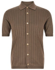 Brunello Cucinelli Brunello Cucinelli Operated Ribbed Shirt