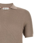 Brunello Cucinelli Brunello Cucinelli Knitted Polo Shirt