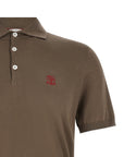 Brunello Cucinelli Brunello Cucinelli Knitted Polo Shirt