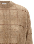 Brunello Cucinelli Brunello Cucinelli Sequin Check Sweater