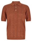 Brunello Cucinelli Brunello Cucinelli Wide Ribbed Polo Shirt