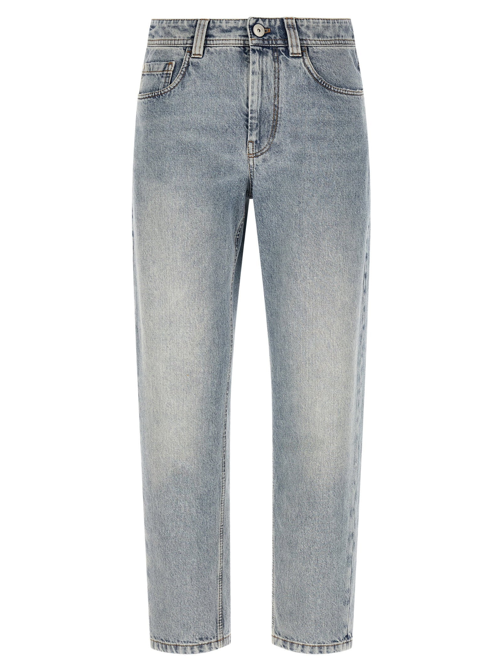 Brunello Cucinelli Brunello Cucinelli Baggy Tapered Jeans