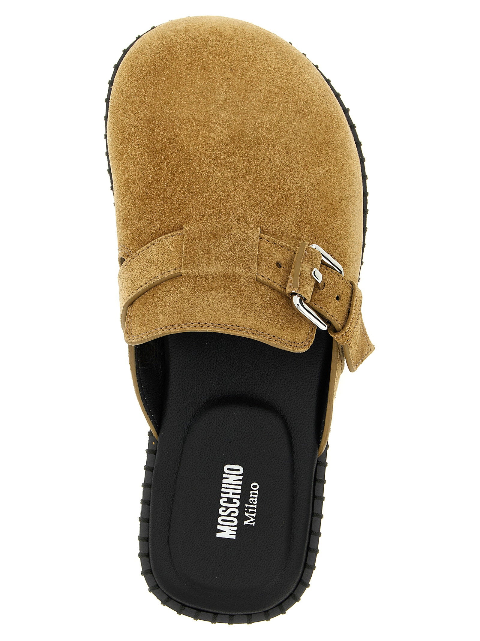 Moschino Moschino Suede Sabots
