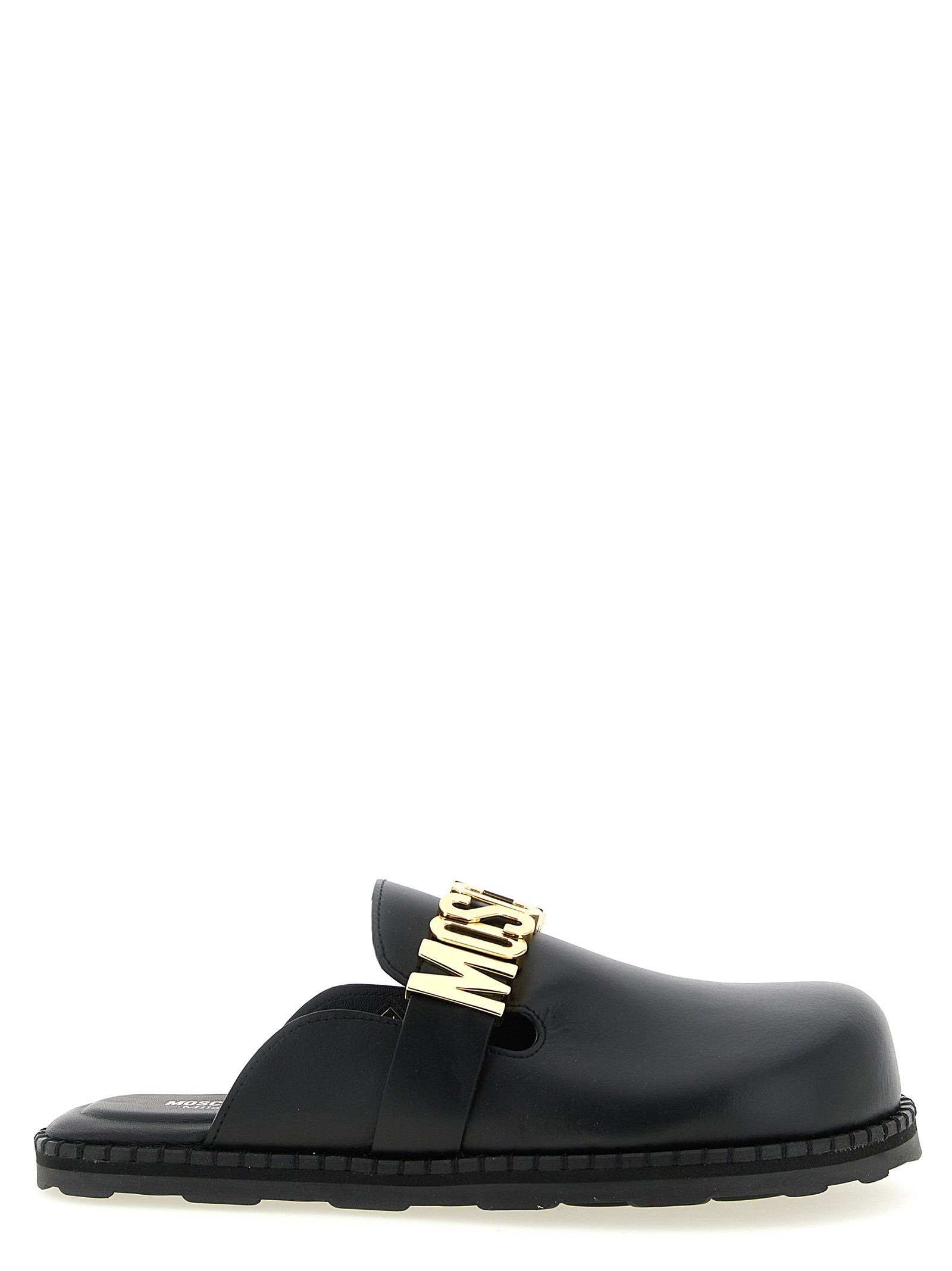 Moschino Moschino Leather Sabots