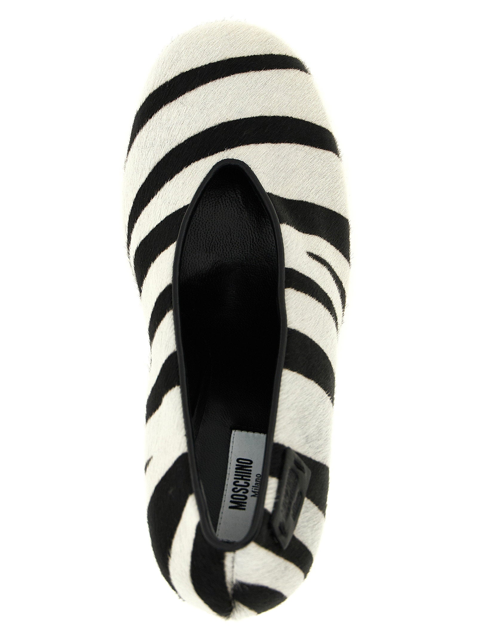Moschino Moschino Zebra Pony Pumps