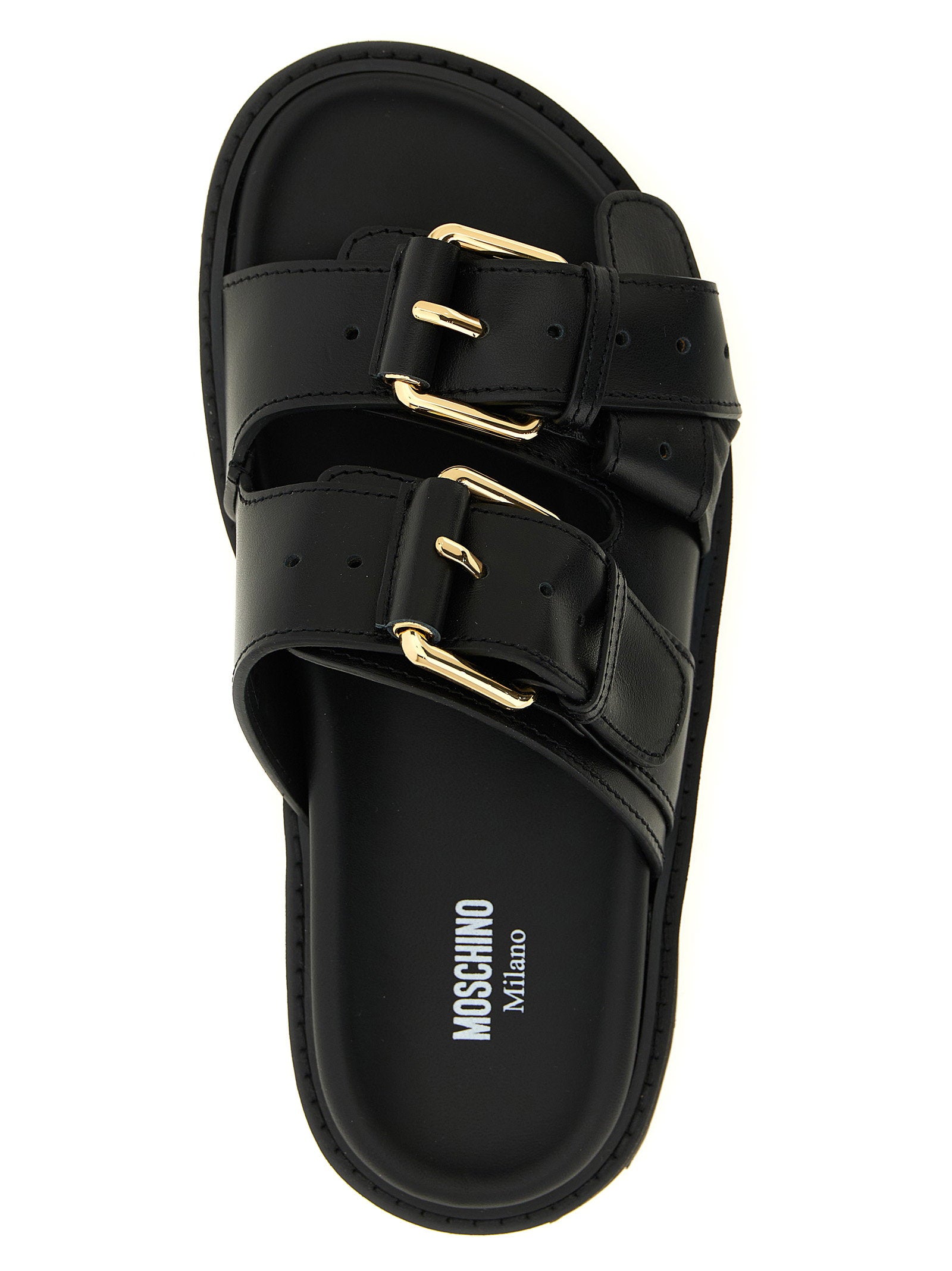 Moschino Moschino Double Strap Sandals