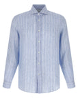 Brunello Cucinelli Brunello Cucinelli Striped Linen Shirt