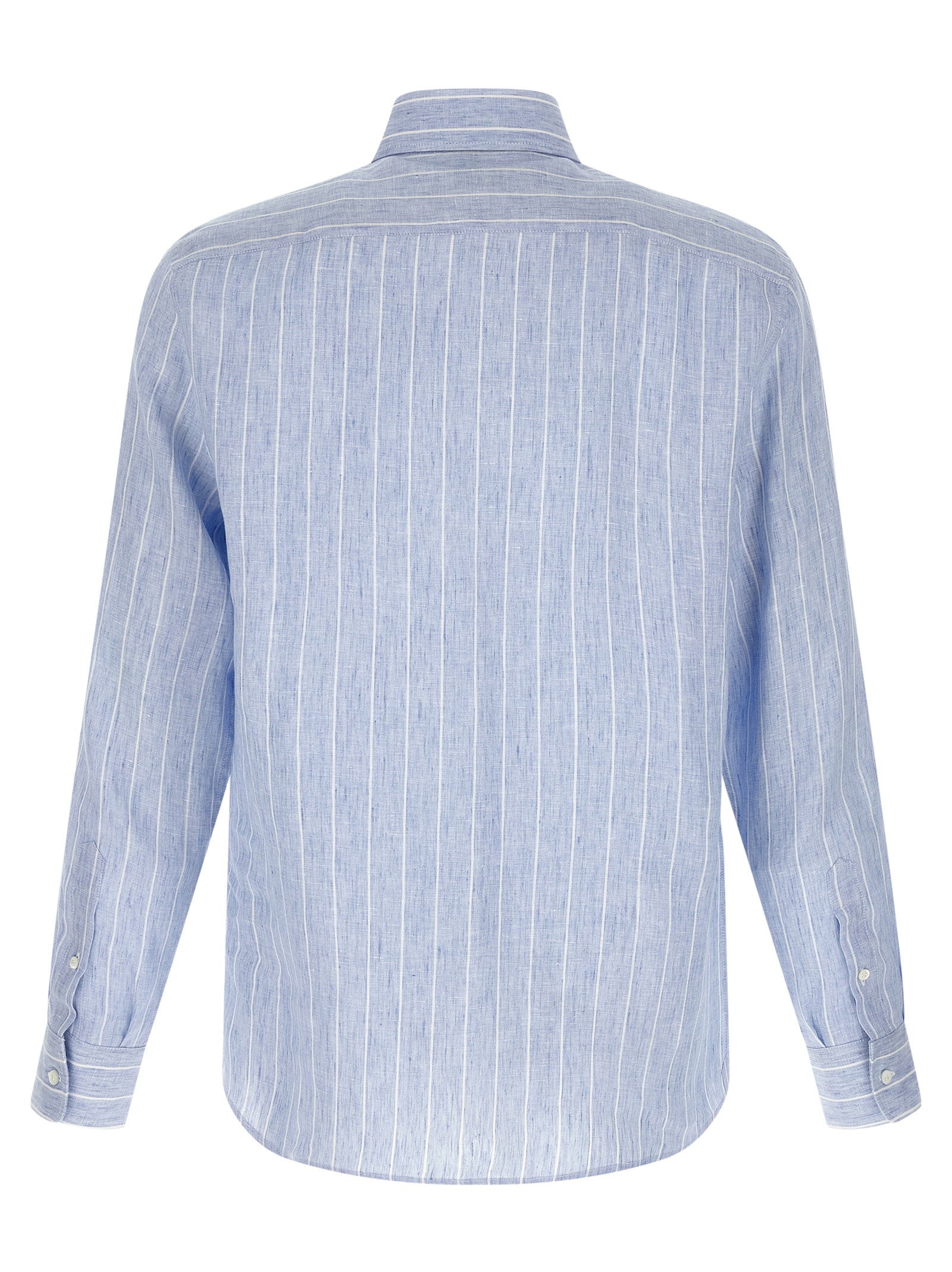 Brunello Cucinelli Brunello Cucinelli Striped Linen Shirt