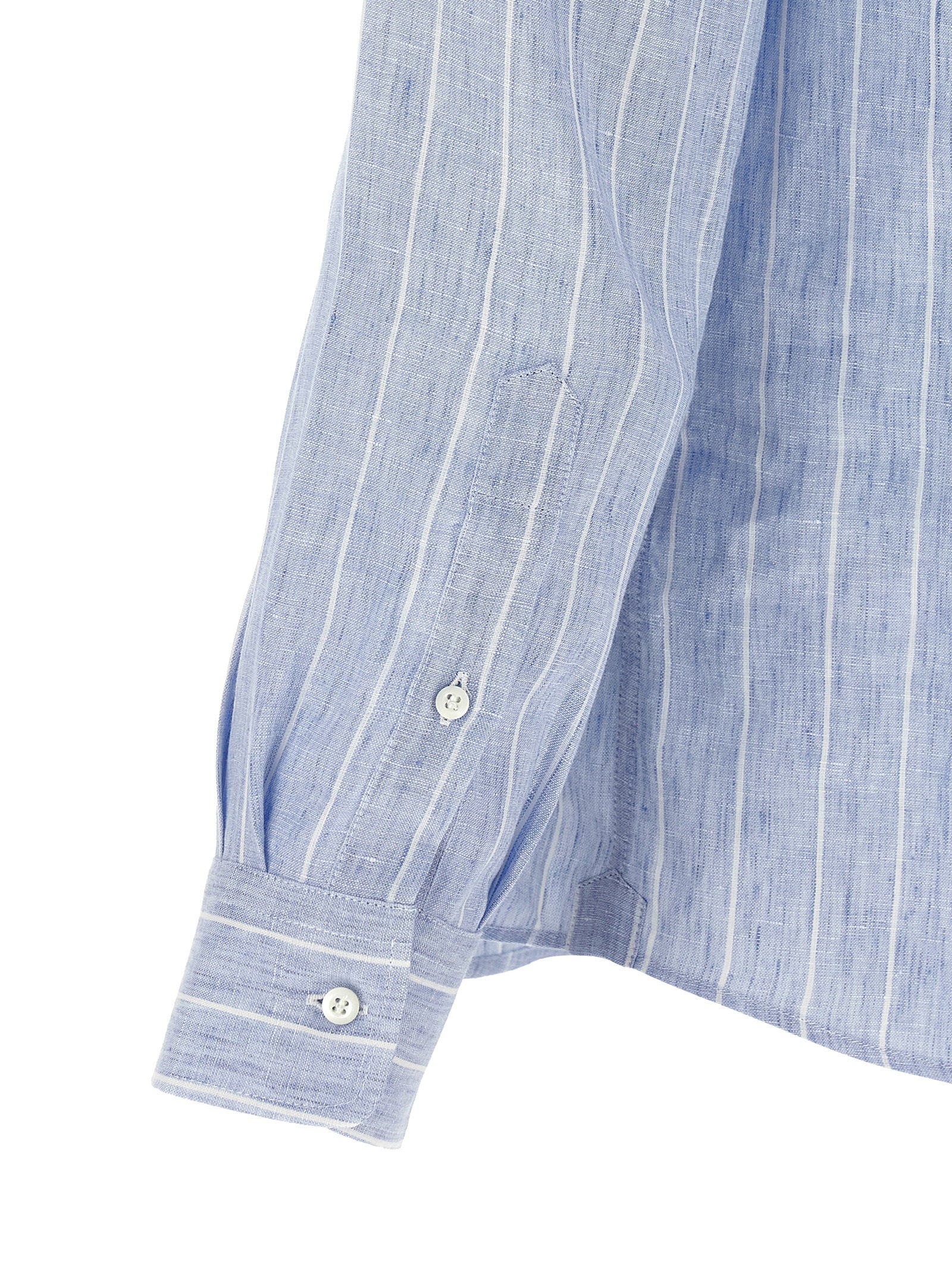 Brunello Cucinelli Brunello Cucinelli Striped Linen Shirt