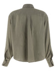 Brunello Cucinelli Brunello Cucinelli Sequin Collar Shirt