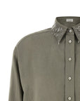 Brunello Cucinelli Brunello Cucinelli Sequin Collar Shirt