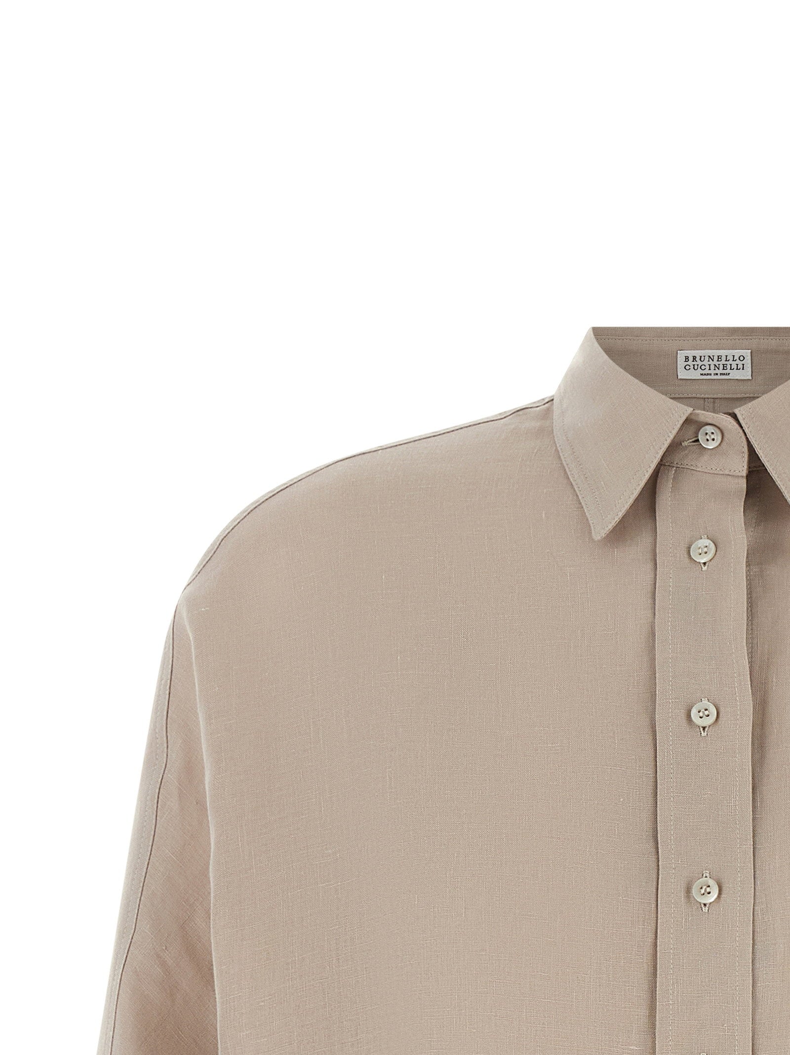 Brunello Cucinelli Brunello Cucinelli Dazzling Cascade Cuffs Shirt