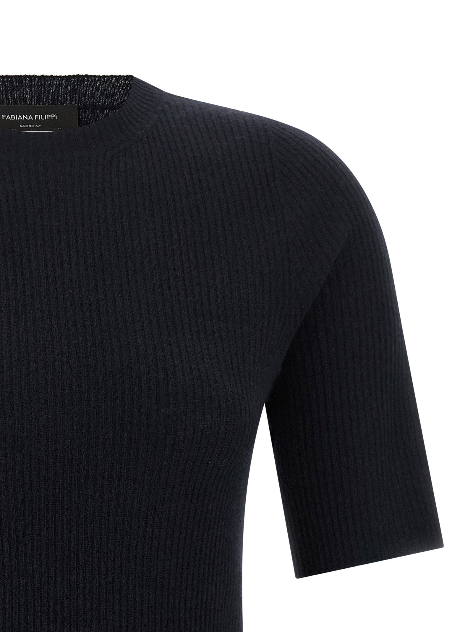 Fabiana Filippi Fabiana Filippi Ribbed Knit T-shirt