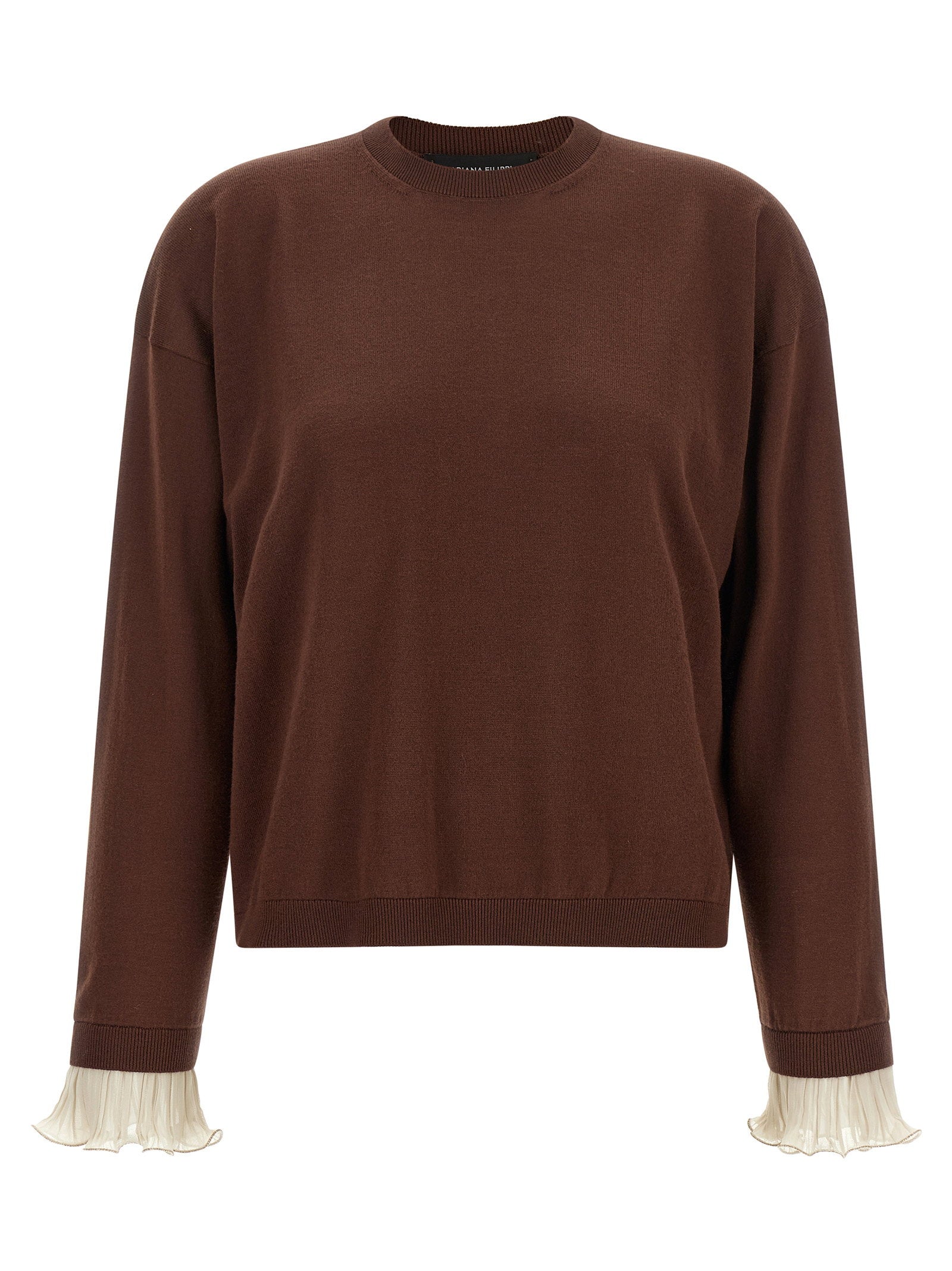 Fabiana Filippi Fabiana Filippi Pleated Cuffs Sweater