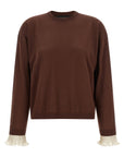 Fabiana Filippi Fabiana Filippi Pleated Cuffs Sweater