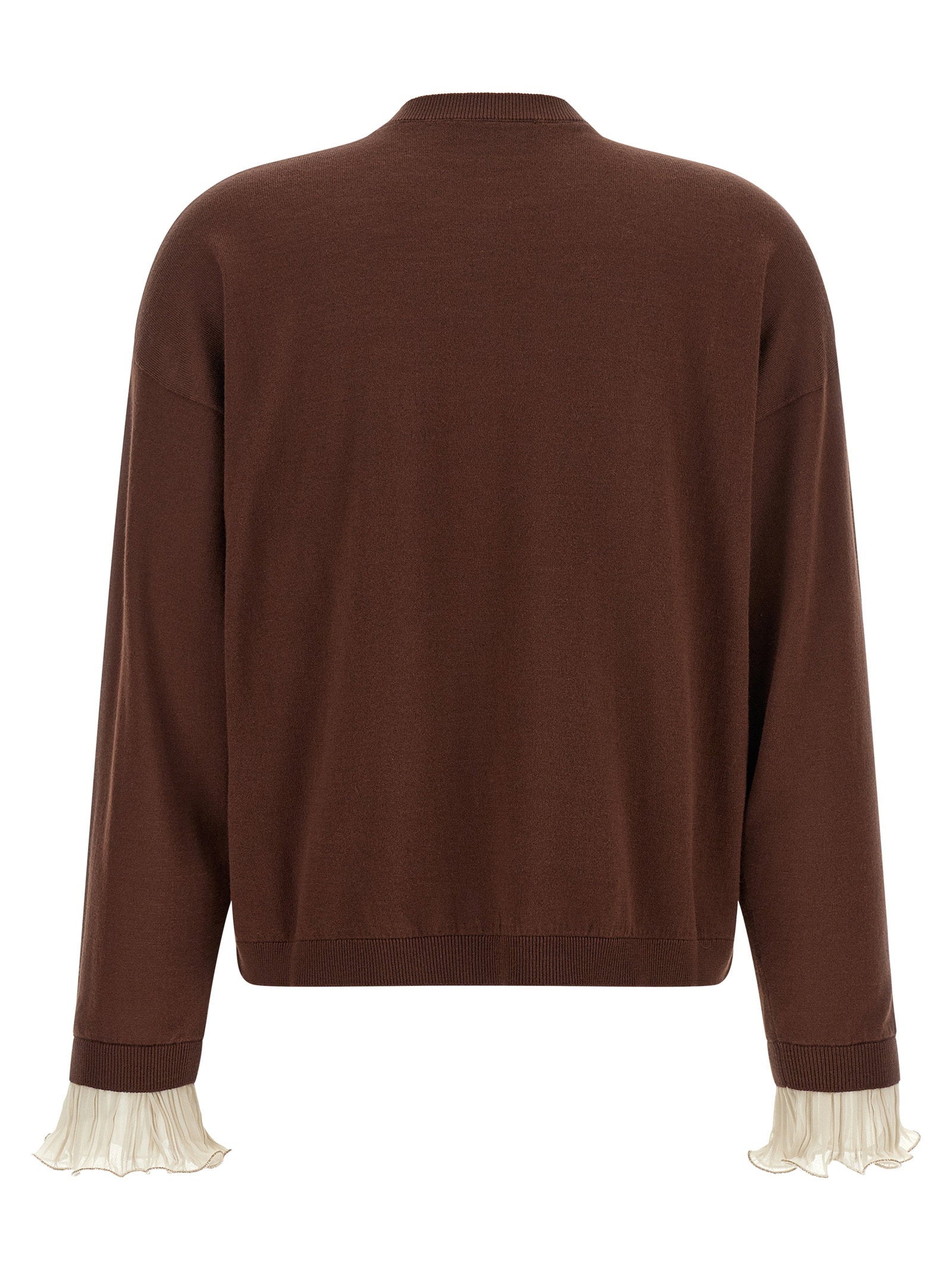 Fabiana Filippi Fabiana Filippi Pleated Cuffs Sweater