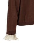 Fabiana Filippi Fabiana Filippi Pleated Cuffs Sweater