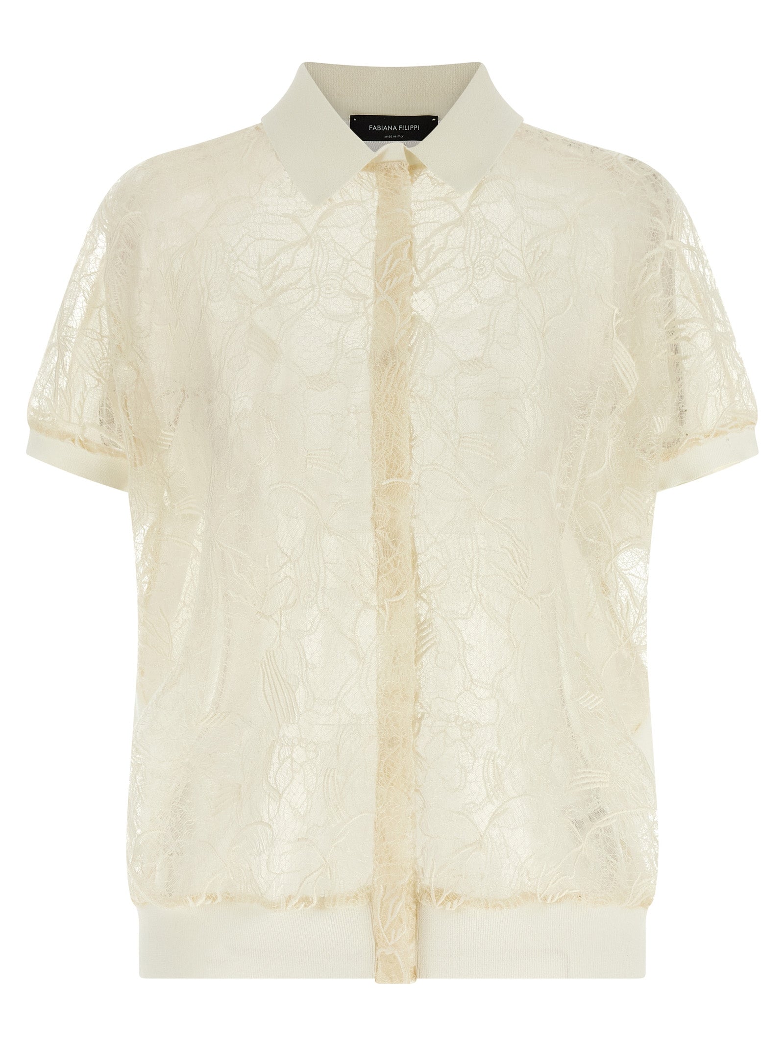 Fabiana Filippi Fabiana Filippi Organza Lace Cardigan