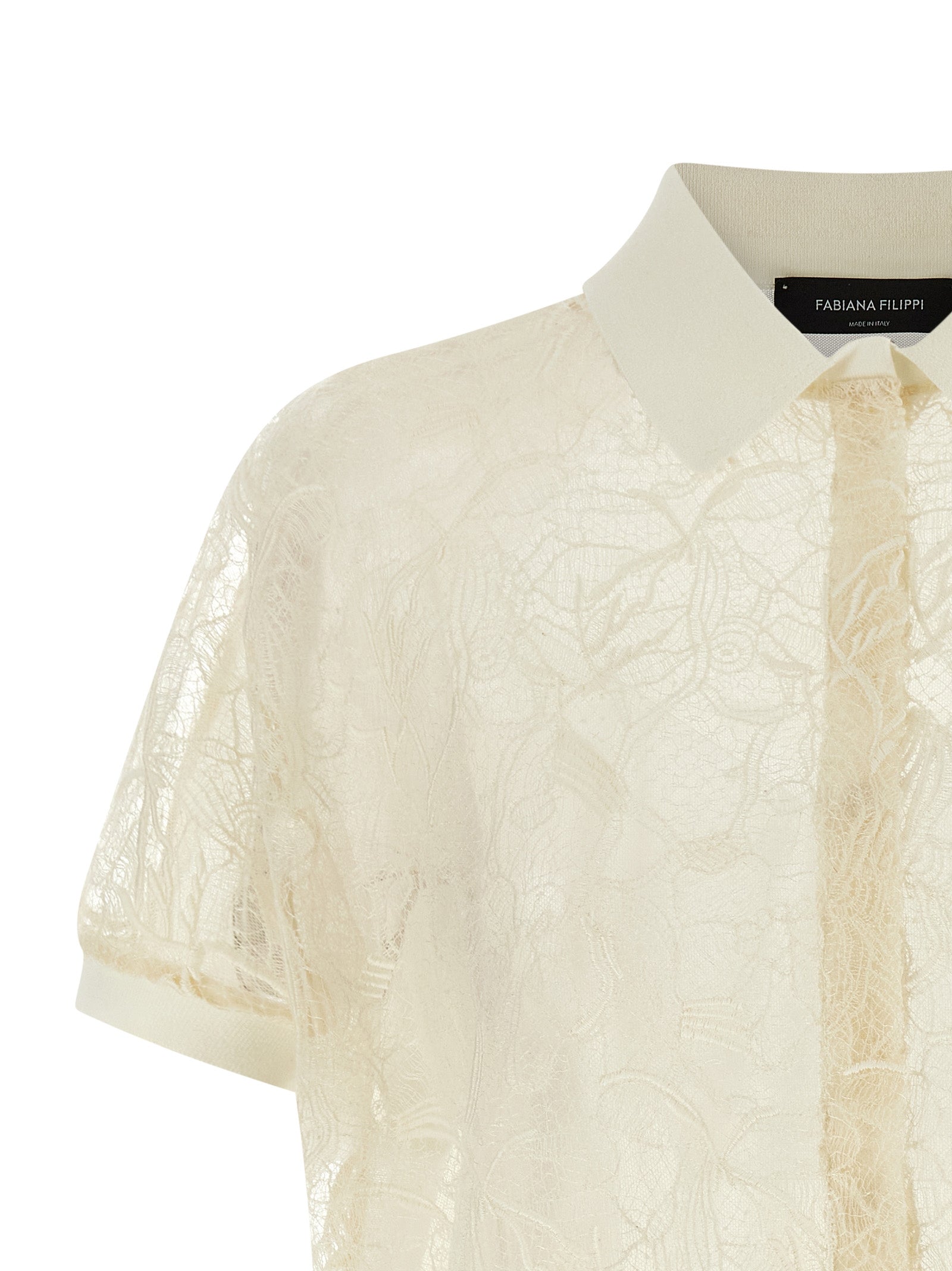 Fabiana Filippi Fabiana Filippi Organza Lace Cardigan