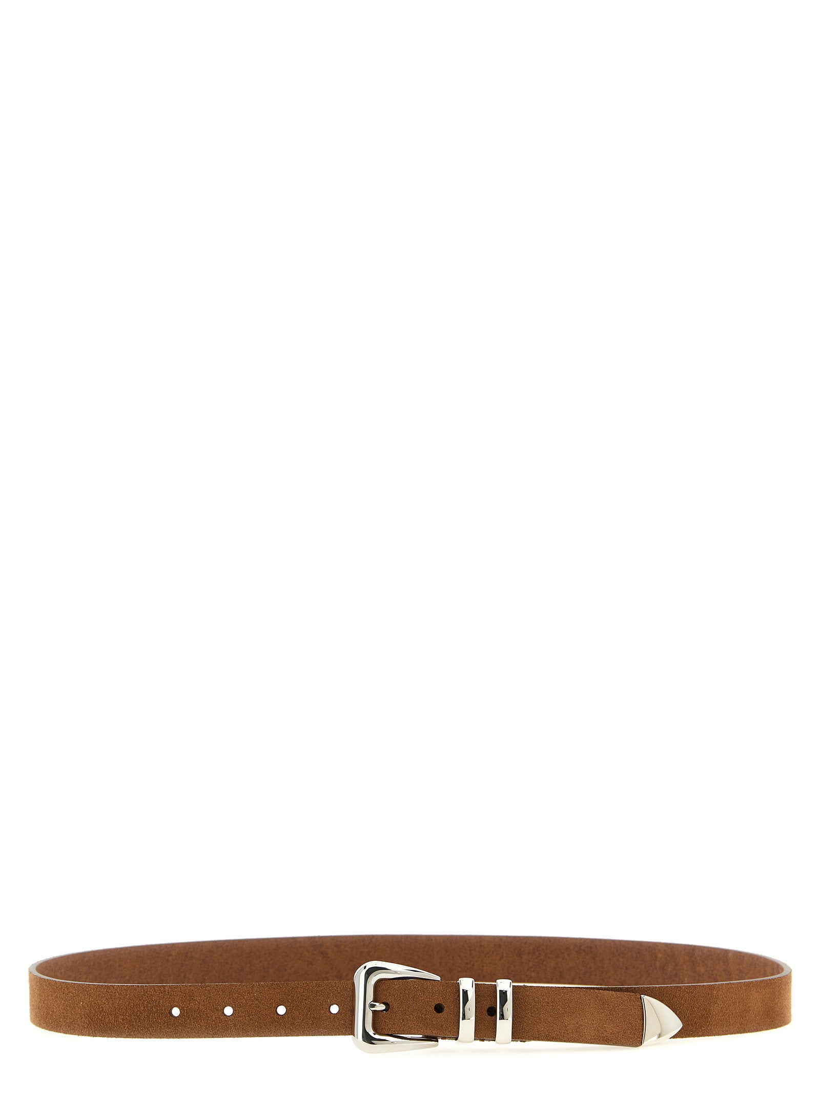 Brunello Cucinelli Brunello Cucinelli Metal Toe Cap Belt
