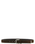 Brunello Cucinelli Brunello Cucinelli Inverted Leather Belt
