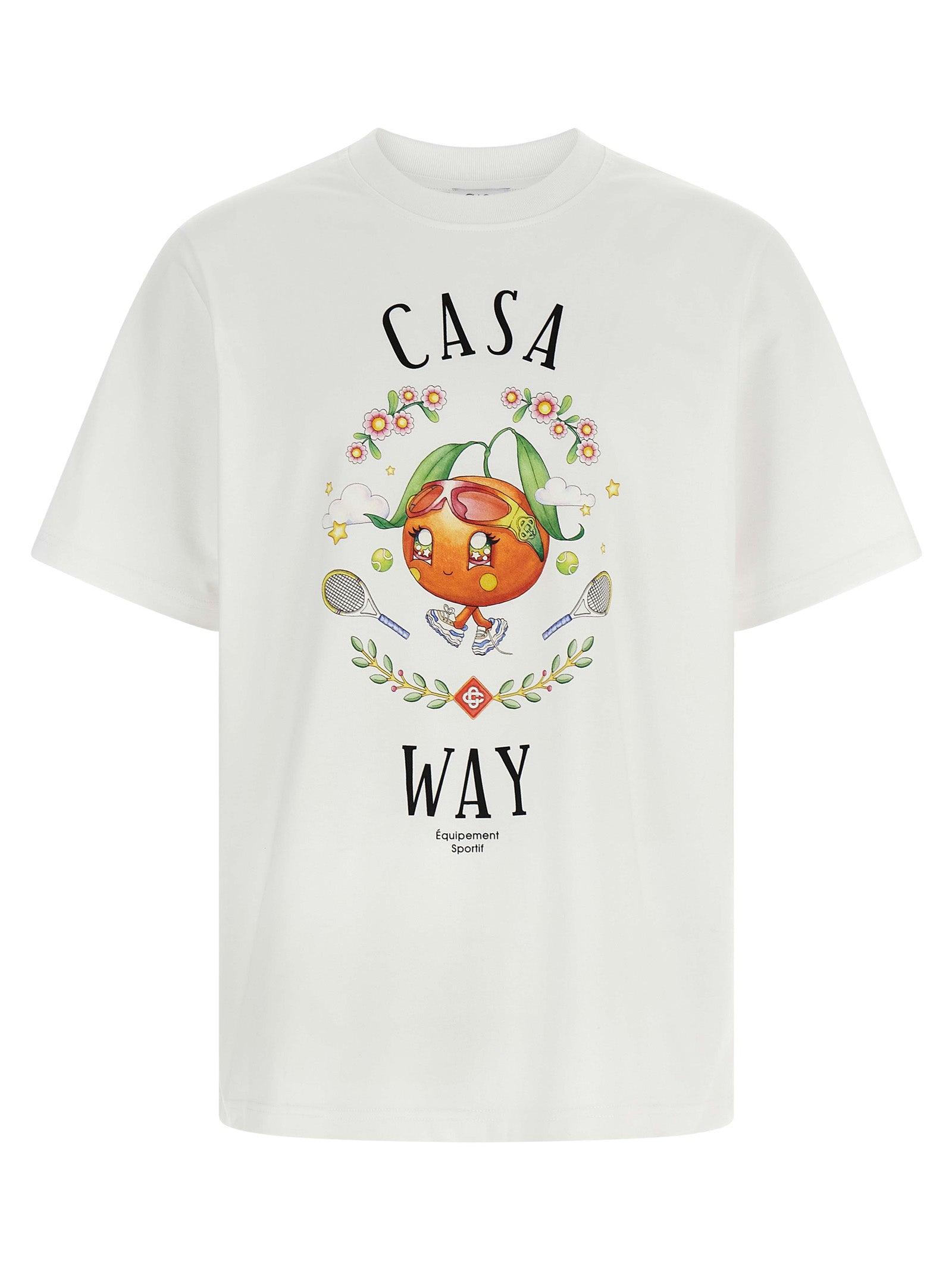 Casablanca Casablanca Casa Way Orange Mascot T-shirt