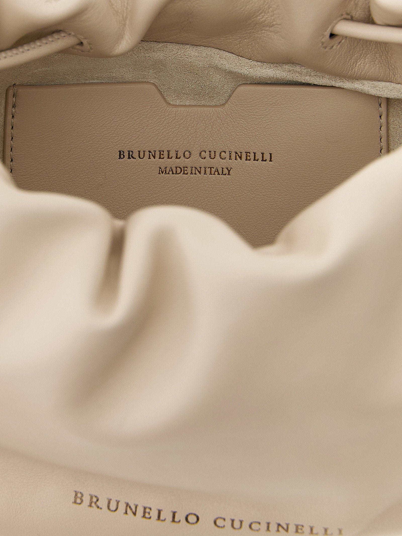 Brunello Cucinelli Brunello Cucinelli Bucket Mellow Mini Crossbody Bag
