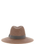 Brunello Cucinelli Brunello Cucinelli Precious Leather Band Hat