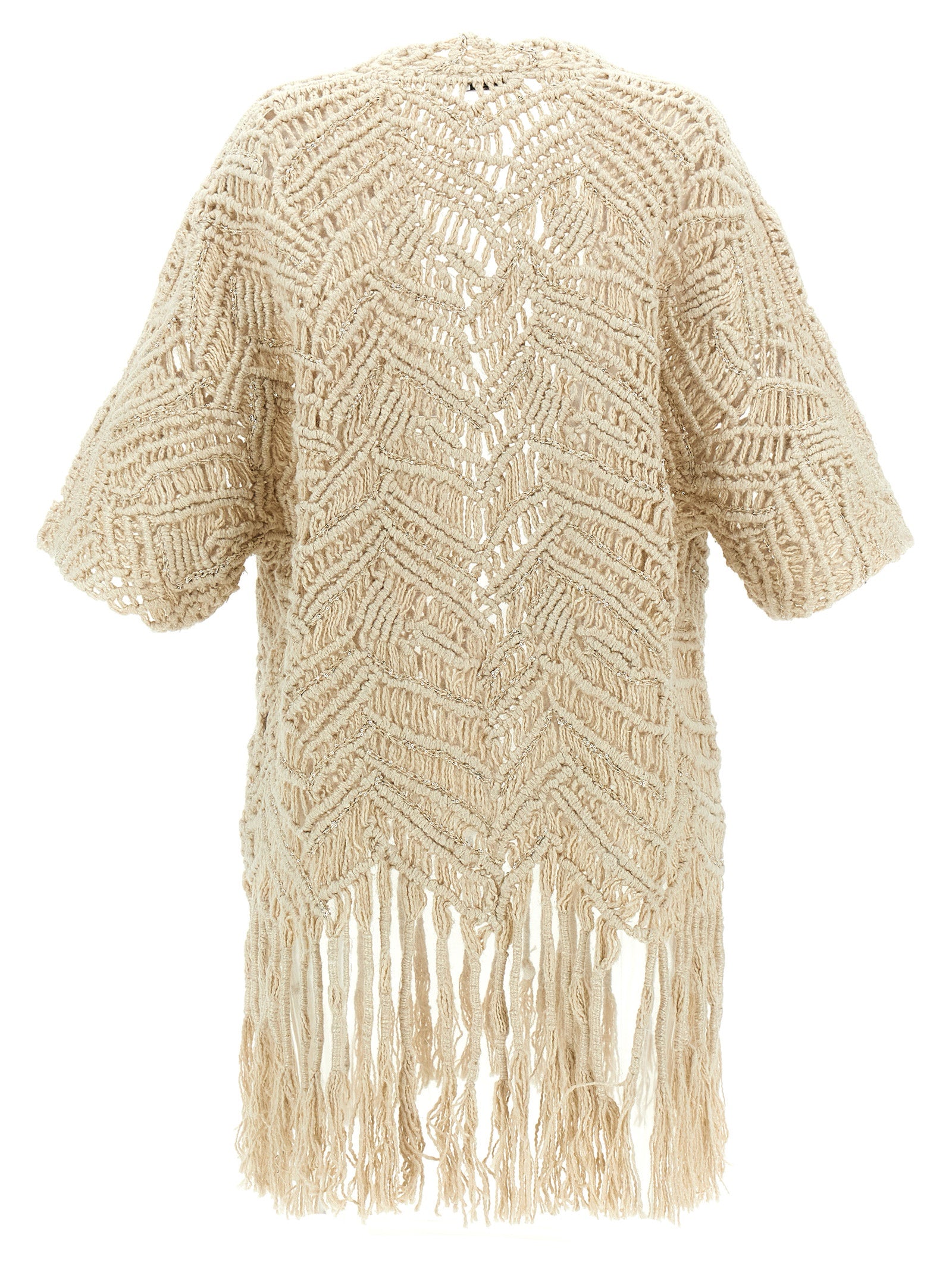 Brunello Cucinelli Brunello Cucinelli Opera Dazzling Macramé Cardigan