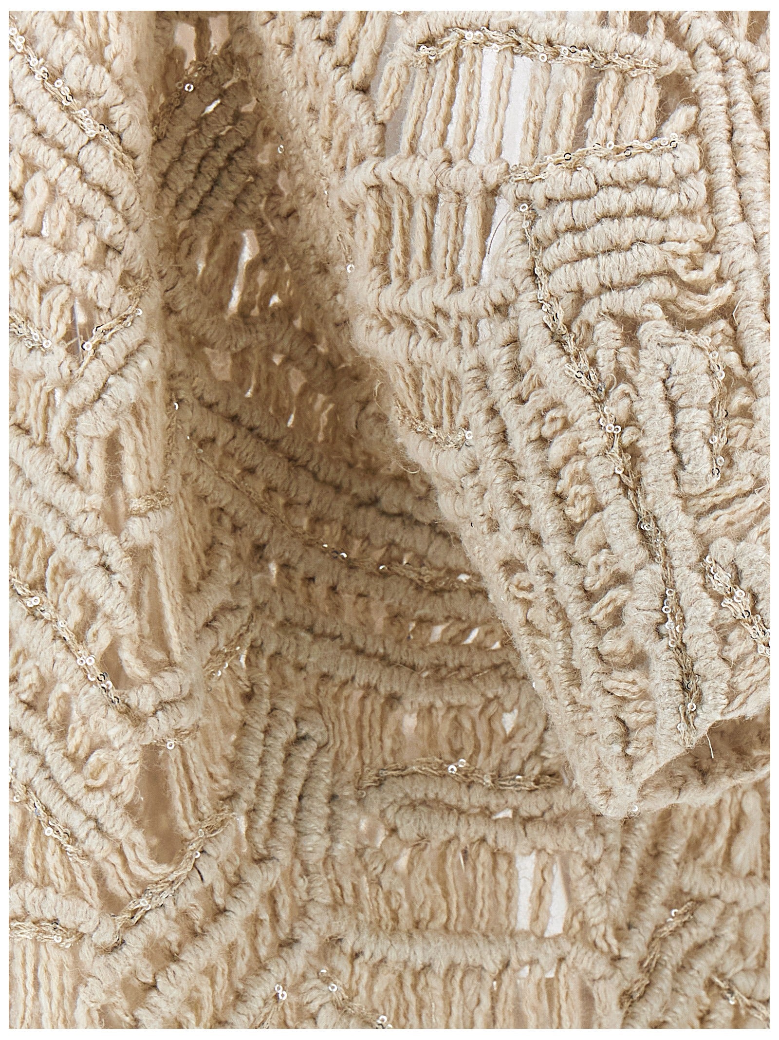 Brunello Cucinelli Brunello Cucinelli Opera Dazzling Macramé Cardigan