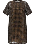 Brunello Cucinelli Brunello Cucinelli Sequin Mesh Dress