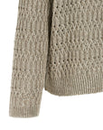 Brunello Cucinelli Brunello Cucinelli Dazzling Braids Sweater