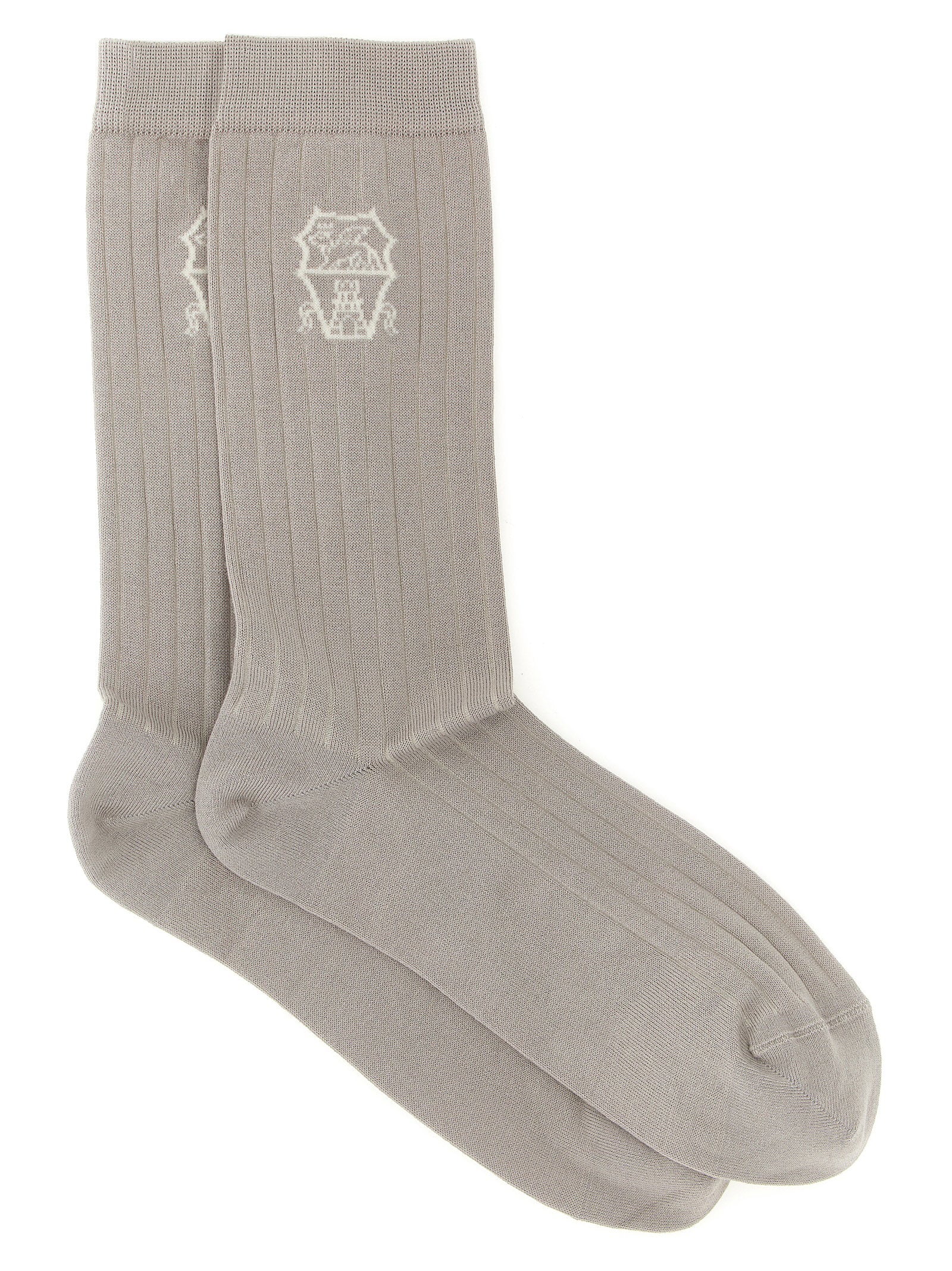 Brunello Cucinelli Brunello Cucinelli Socks Coat Of Arms Of Solomeo