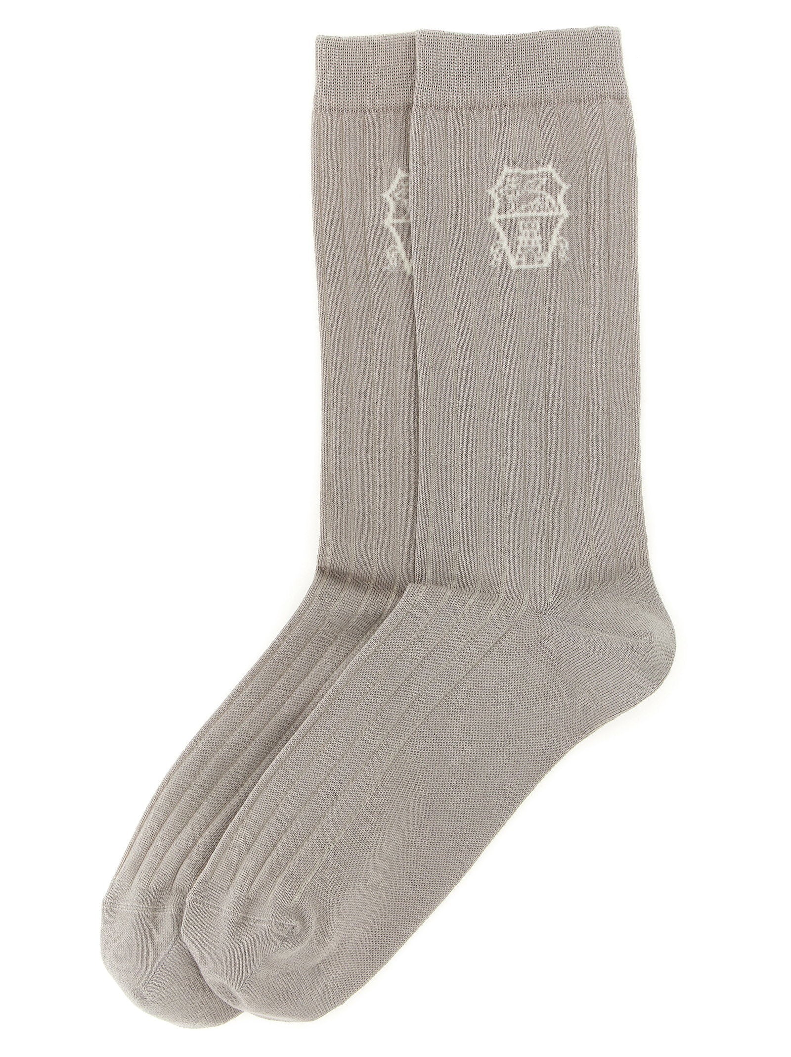 Brunello Cucinelli Brunello Cucinelli Socks Coat Of Arms Of Solomeo