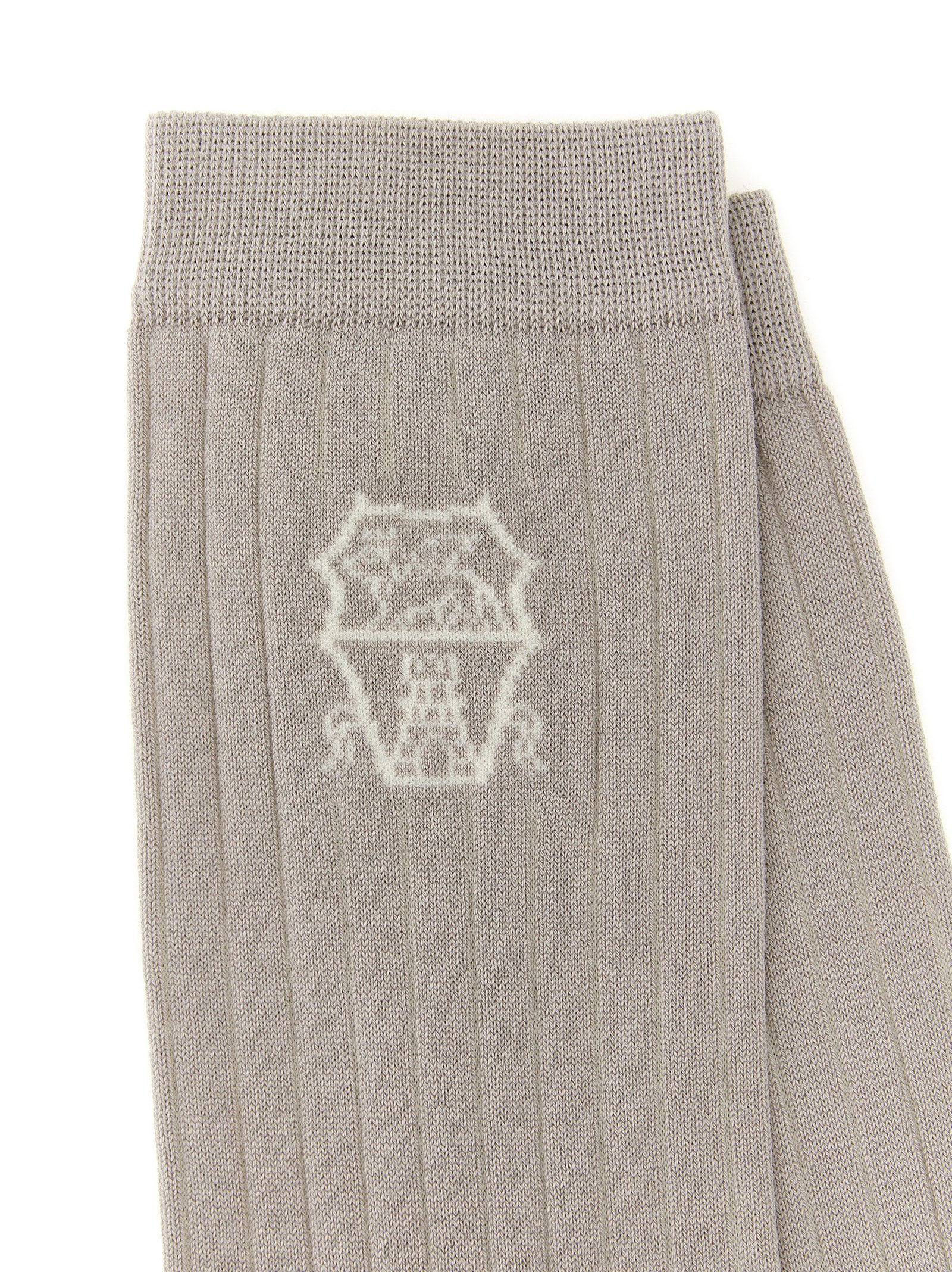 Brunello Cucinelli Brunello Cucinelli Socks Coat Of Arms Of Solomeo