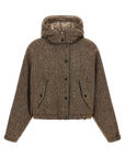Brunello Cucinelli Brunello Cucinelli Donegal Tweed Down Jacket