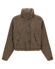Brunello Cucinelli Brunello Cucinelli Donegal Tweed Down Jacket