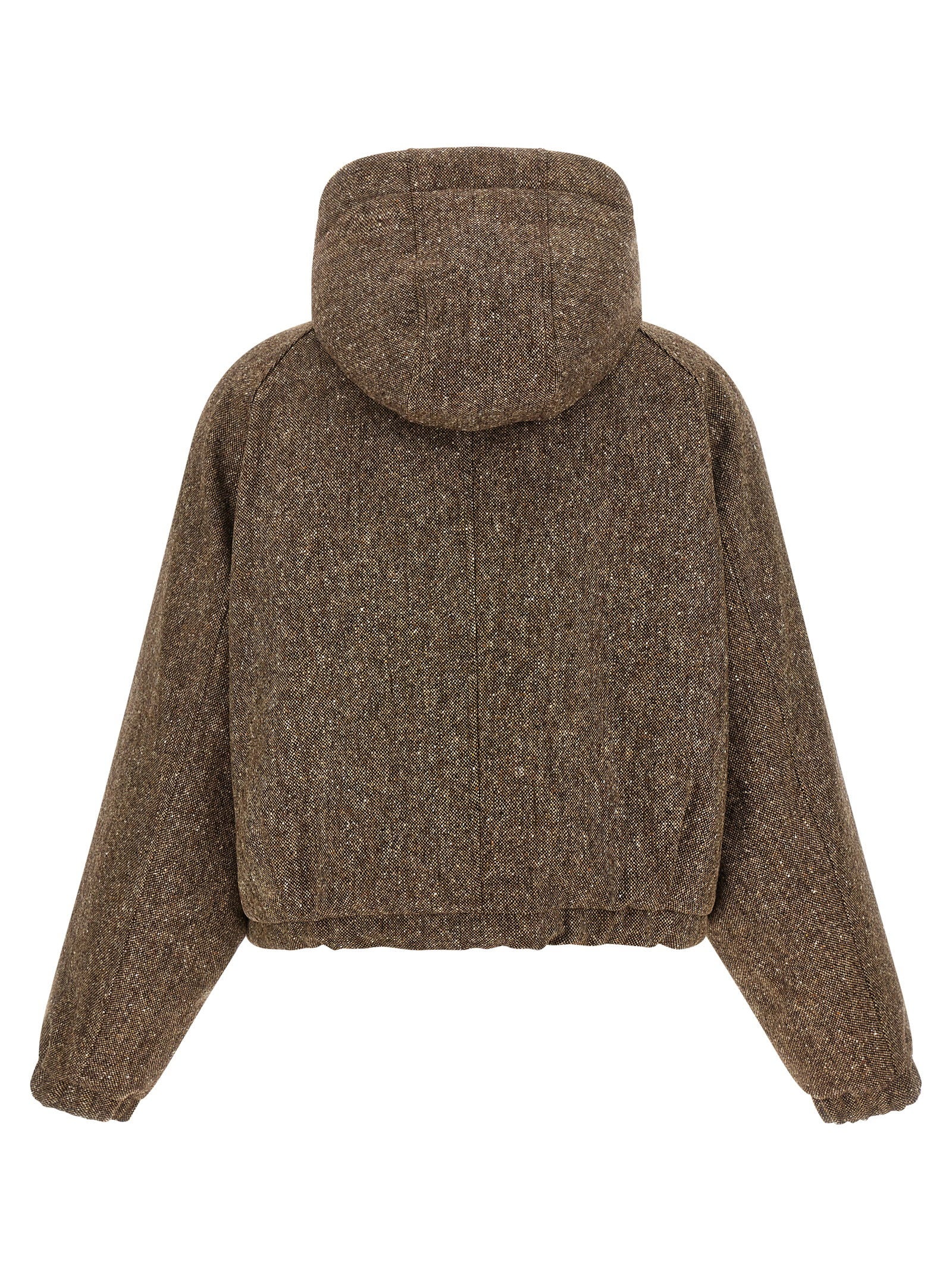 Brunello Cucinelli Brunello Cucinelli Donegal Tweed Down Jacket